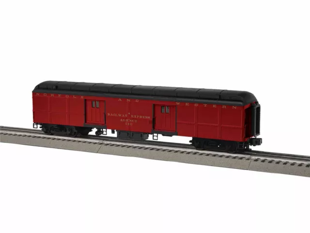 Lionel 1927242 O Scale Norfolk & Western Baggage Car #110