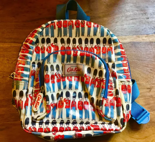 CATH KIDSTON CATH Kids Small Boys Backpack Soldiers Red And Blue Bag 5.55 PicClick UK
