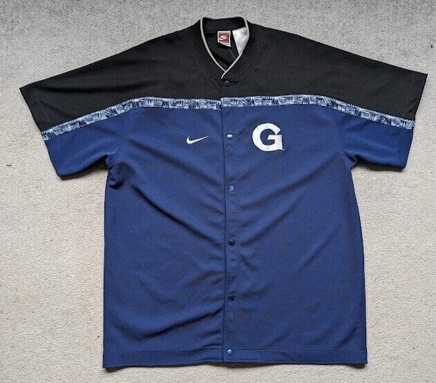 NAVY BLUE NIKE Team Sport NCAA Hoyas G Supporters 2XL