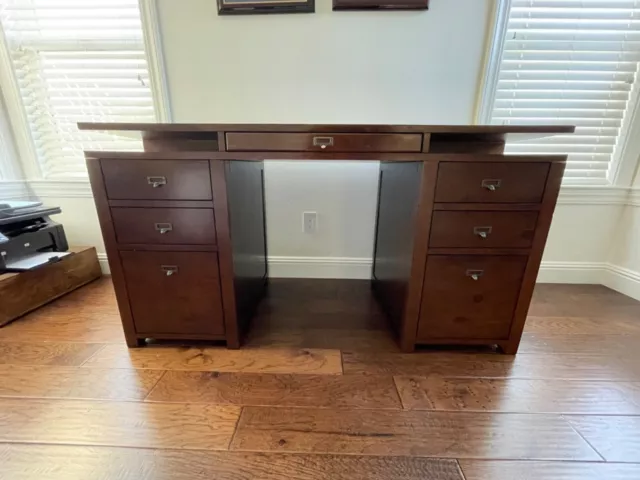 Pottery Barn Teen customize-it super storage pedestal desk - Tuscan