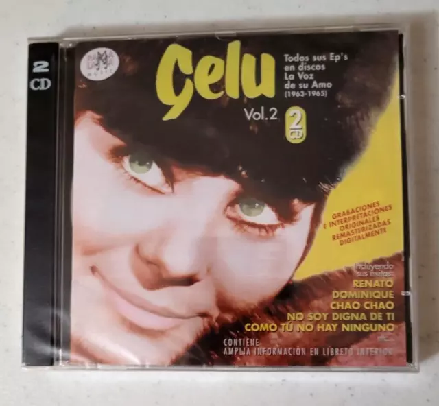 Gelu 2Cds/Vol.2 Todos Sus EP's en Discos La Voz de su Amo (1963-1965). Totalmente Nuevo.