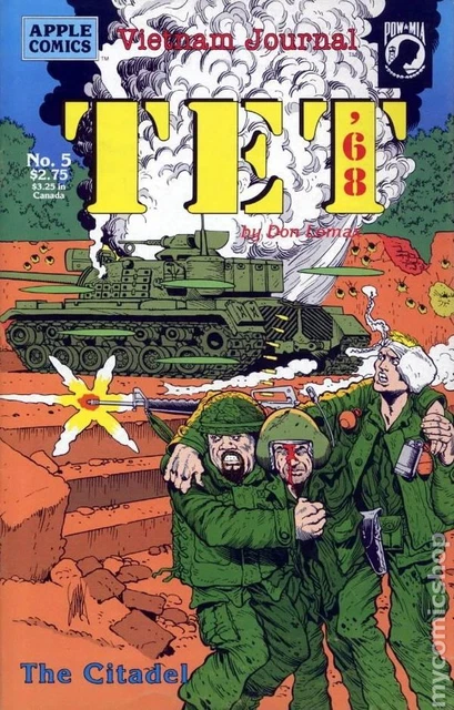 Vietnam Journal Tet '68 #5 FN 6.0 1992 Stock Image