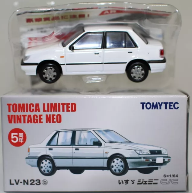 Tomica Neo Isuzu Gemini C/C LV-N23a Red 5th Anniversary Rare