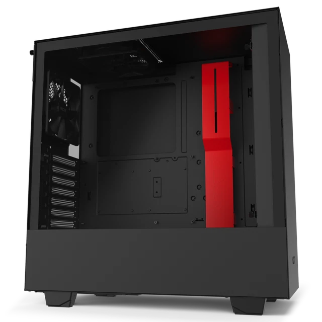 NZXT H510 BLACK/RED ATX Mid Tower Gaming Desktop Computer Case New