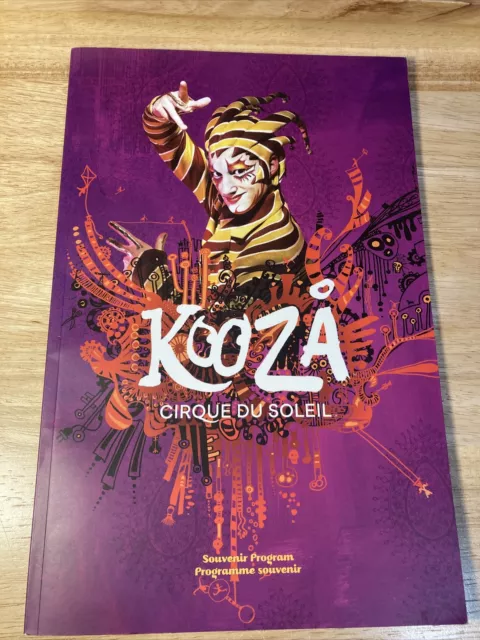 Cirque Du Soleil: Kooza. Souvenir Program Book. Color Very Good Condition 2023