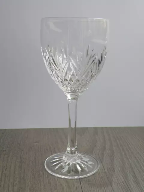 Edinburgh Crystal Tweed Made In Scotland Small Wine Glass Stemmed New