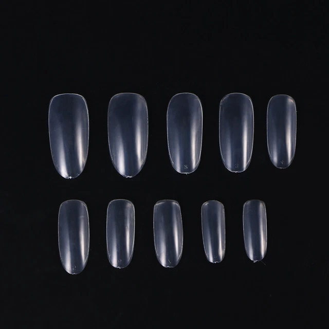 500 Pcs Nail Tips Half Cover False Nail Tips False Nails Japanese-style 3