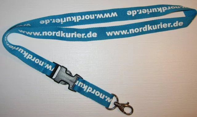 Nordkurier Zeitung Schlüsselband Lanyard NEU (T175)