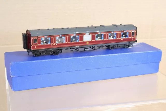 COMET MODELS KIT BUILT LMS MAROON 1st CLASS OPEN EXPRESS COACH 1035 pmv