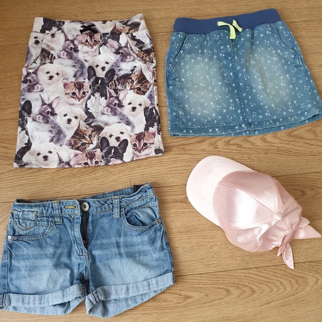 Bundle Of Girls Clothes Dress fluffy hoodie Next H&M George PRIMARK size 5-6 9