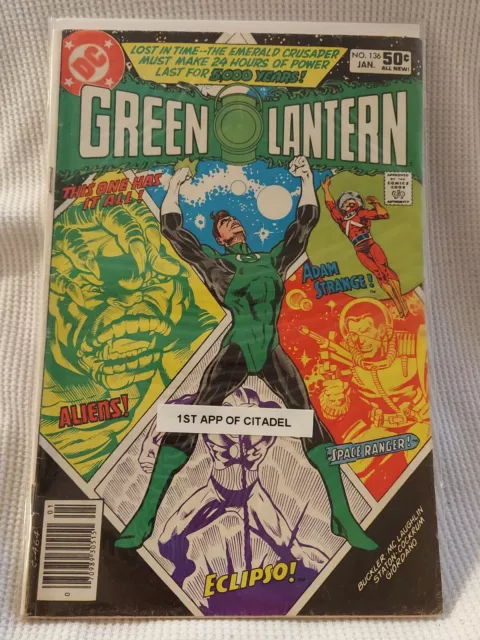 Green Lantern 136 Fine Condition Newsstand Edition