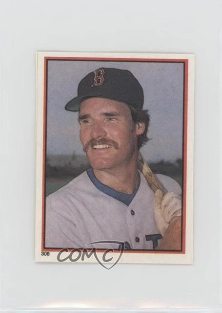 1983 Topps Album Stickers Wade Boggs #308 Rookie RC HOF
