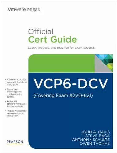 VCP6-DCV Official Cert Guide [Exam #2V0-621] [VMware Press Certification]