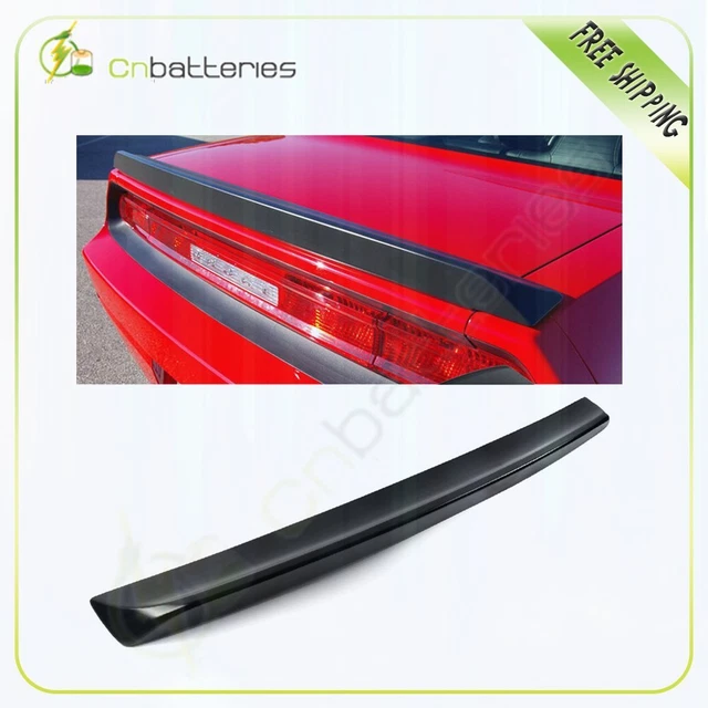 Trunk Wing Spoiler Matte Black Fits 2008-2020 Dodge Challenger SRT Style