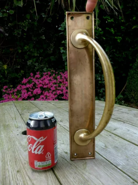 Poignée de porte vintage en laiton massif projet de remplacement bar pub shop un seul