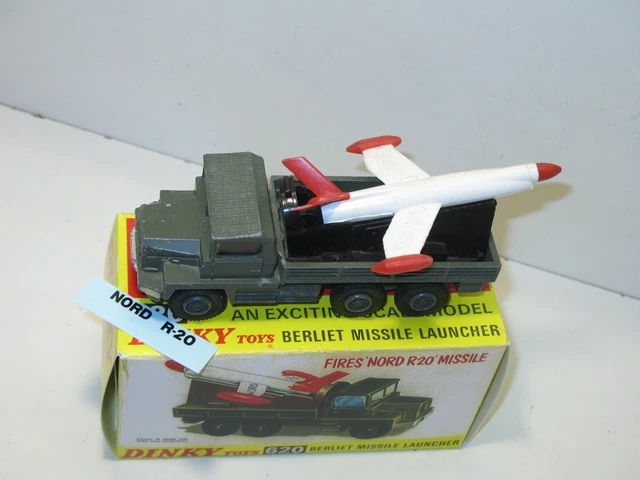 BERLIET GAZELLE MILITAIRE - DINKY TOYS FR - N° 824 - 1/43