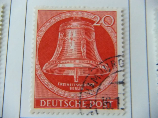 Berlin 1953 Mi. 103  gestempelt Freiheitsglocke Mitte (10% Kombirabatt)