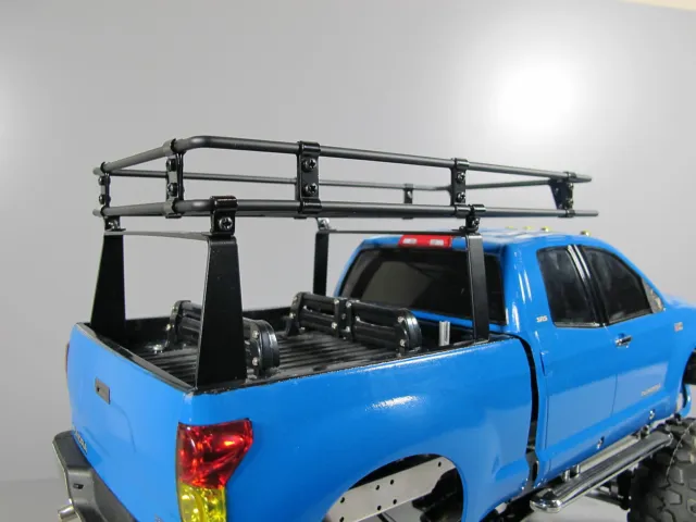 Neuf Add-On Acier Cargo Lit Toit Rack pour Jouet Tamiya R/C 1/10 Toyota Tundra