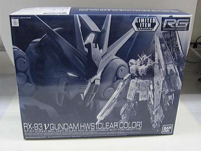 Plastic model Model No. 1 144 RG RX 93   Gundam HWS Clear Color BANDAI Good qu