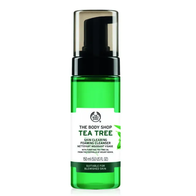 The Body Shop Tea Tree Peau Illuminateur Moussant Nettoyant Pour Altérées 150ml 2