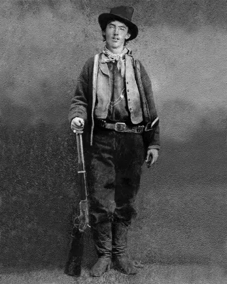 1879 Old West Outlaw Billy The Kid Vintage Gunfighter  8x10 PHOTO PRINT