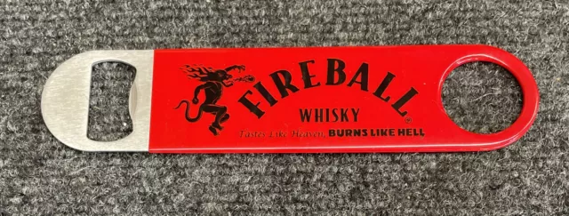 Fireball Cinnamon Whisky Red Bottle Opener Speed Wrench Style New & Free Ship 7"