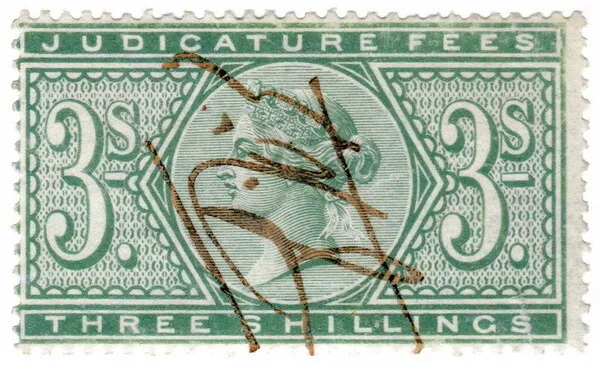 (I.B) QV Revenue : Judicature Fees 3/- (1876)