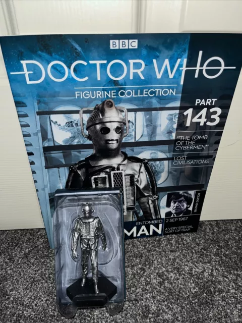 Doctor Who Figurine Collection Issue 143 Cyberman Tomb Of Cyberman