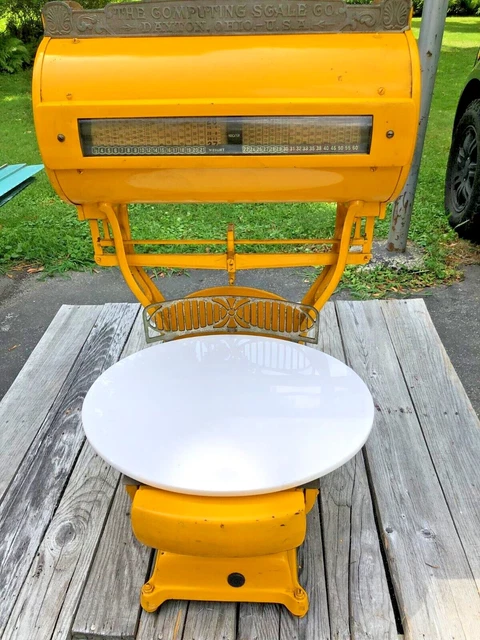 Antique 1900's Barrel Scale.The Computing Scale Co Dayton, OH Style 1700 #934635 Antique 1900's Barrel Scale.The Computing Scale Co Dayton, OH Style 1700 #934635
