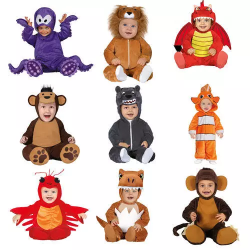 Toddler Halloween Fancy Dress Costume Kids Animal Character Boys Girls Outfit