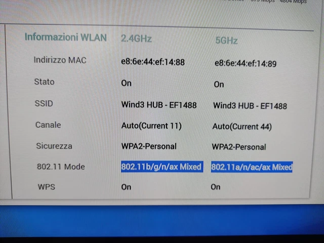 MODEM WI-FI 6 Wind 3 Hub ZTE ZXHN H389X Fibra FTTH e Adsl FTTC ...