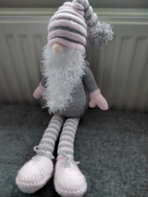 Hand Knitted Gnome