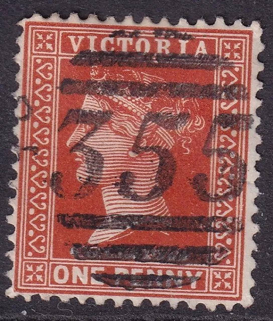 Australia  Victoria  Numeral Postmark / Cancel  "355"  Warracknabeal