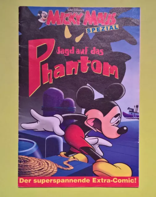 MICKY MAUS SPEZIAL ( Heft ) Jagd auf das Phantom