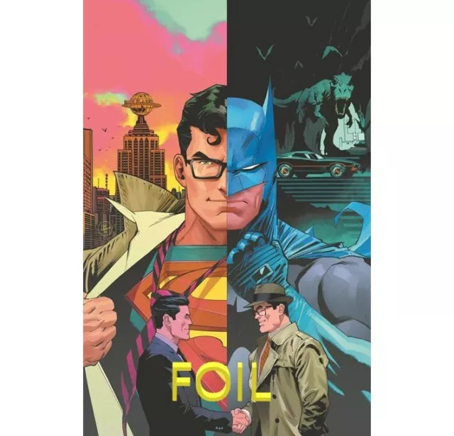 ( Foil ) Batman Superman Worlds Finest #18 Cvr F Dan Mora Var / Presale 8/15/23
