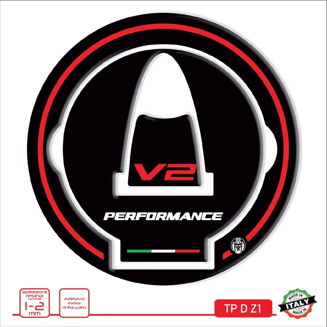 Autocollant Protection Réservoir Ducati Diavel V4 2023-2025 – Résine 3D 0,2 Cm, Made In Italy