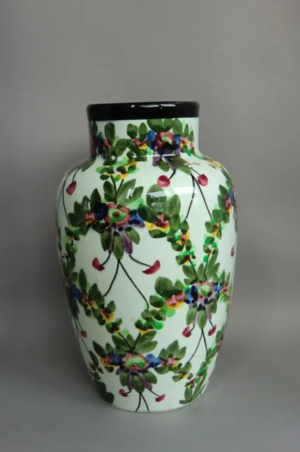 CARSTENS Jugendstil / Art Deco Vase Keramik 1920er ceramic rare marked Germany