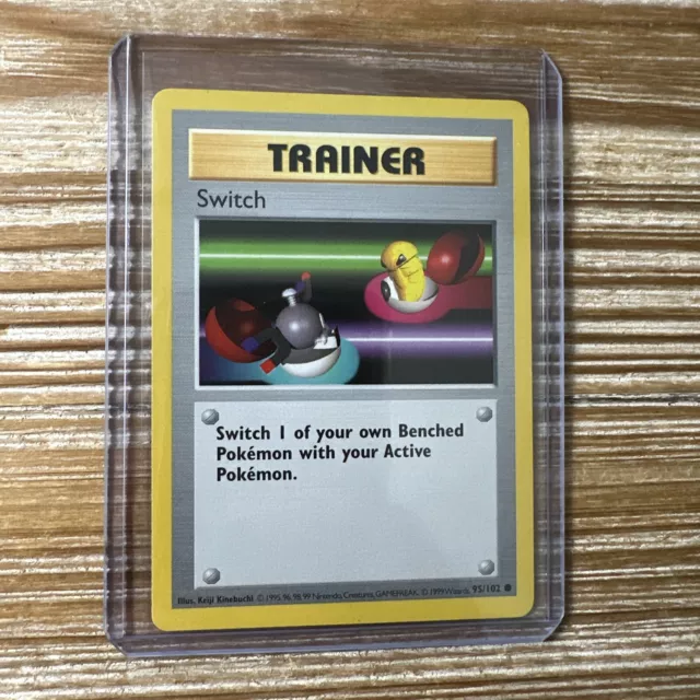 Pokémon Card Switch Base Set 95/102 SHADOWLESS NM-Mint