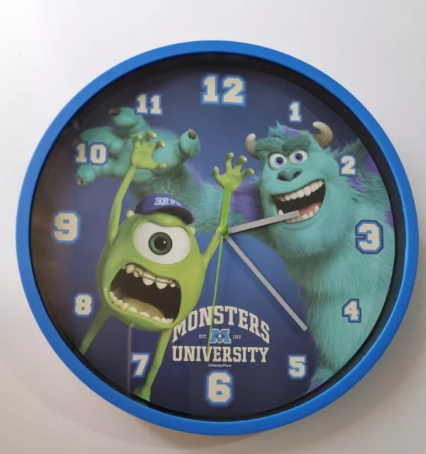 DISNEY PIXAR, Monsters University, Childrens 10" Analogue Wall Clock