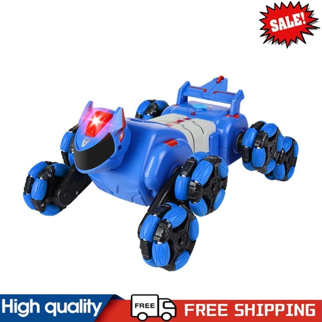 2.4GHZ 4WD EIGHT Wheeled Remote Control Robot Dog OffRoad Climbing Car