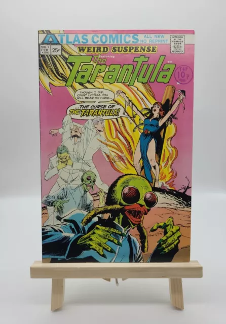 Weird Suspense #1, Ft The Tarantula: 1st App Of Tarantula, Atlas Comics (1975)