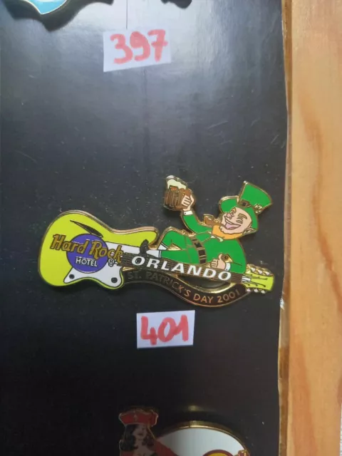 pins hard rock hotel orlando st patrick day 2001  / limitée 600 exemplaires