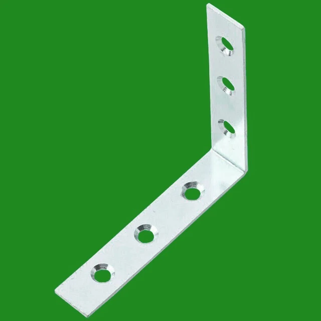 Corner Braces Joints 100x100mm Right Angle Brackets Fastener Stainless Steel