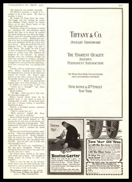 1917 TIFFANY & Co. Fifth Avenue New York Jewelry Silverware Vintage ...
