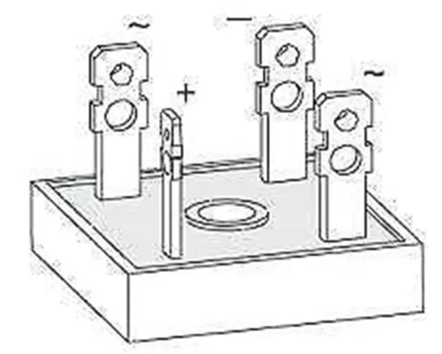 KBPC1010 Bridge Rectifier Upgraded Spade Terminals buy 3 get 1 free UK seller 2