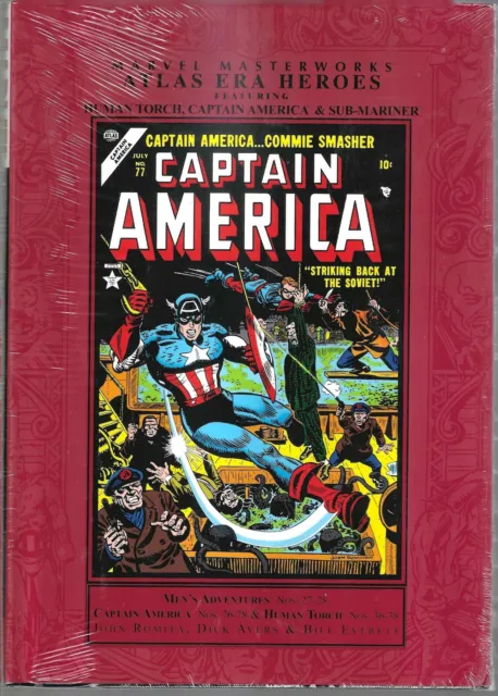 Marvel Masterworks Atlas Age Hardcover Heroes Captain America Volume Two 2 MMW