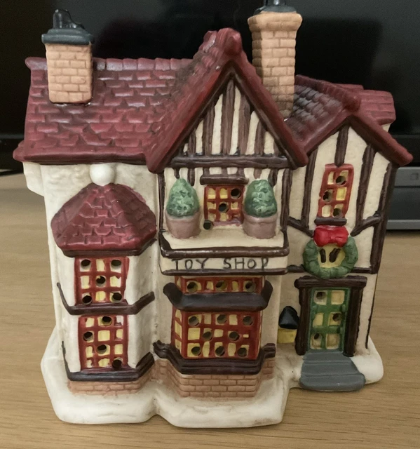 Past Times Ceramic Christmas Toy Shop