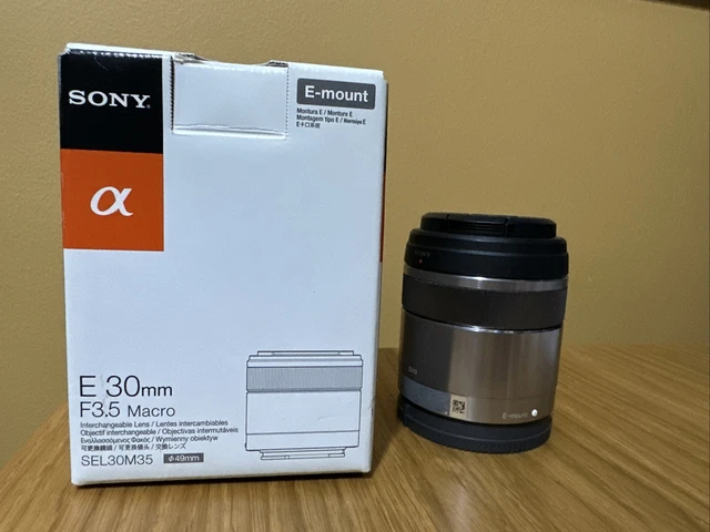 Sony SEL SEL-30M35 Objektiv 30 mm f/3,5
