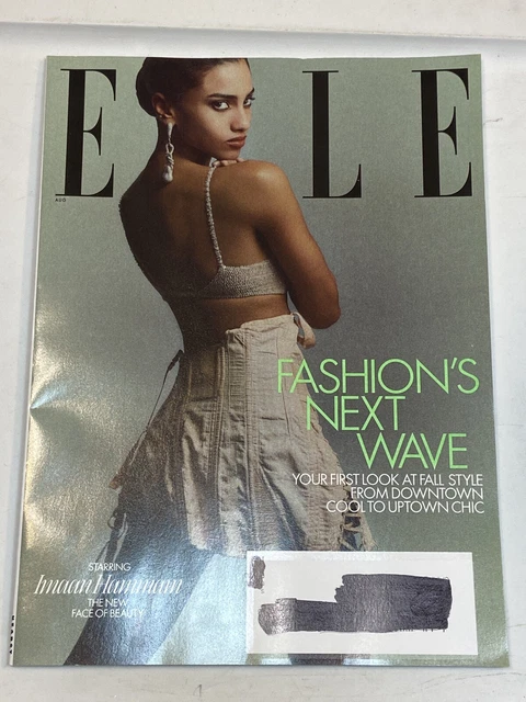 ELLE MAGAZINE AUG 2023 Imaan Hammam Angelina Jolie Olivia Dunne Texas