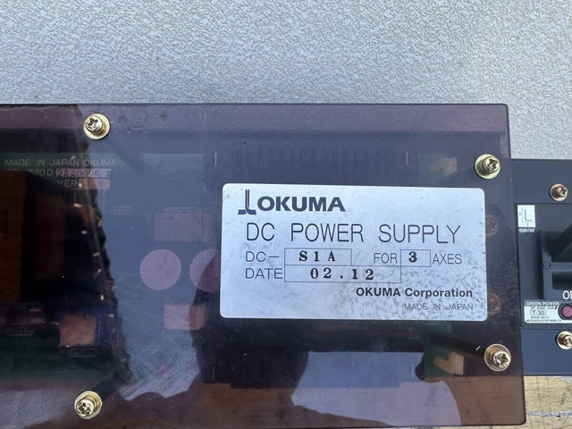 OKUMA DC POWER SUPPLY DCPS-3 FOR 3 AXES